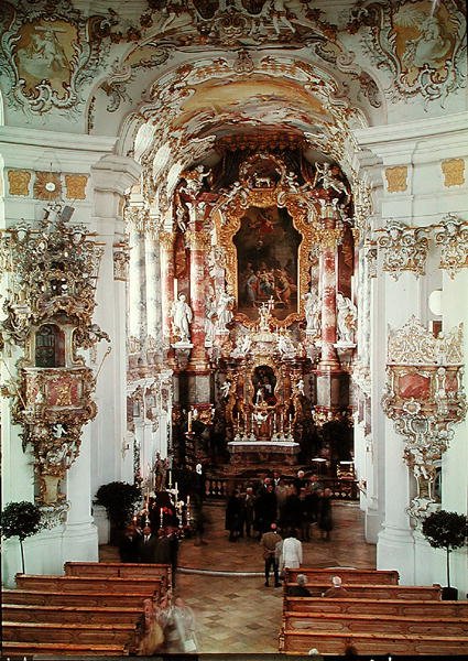 Pohled do lodi, 1746-54 od German School