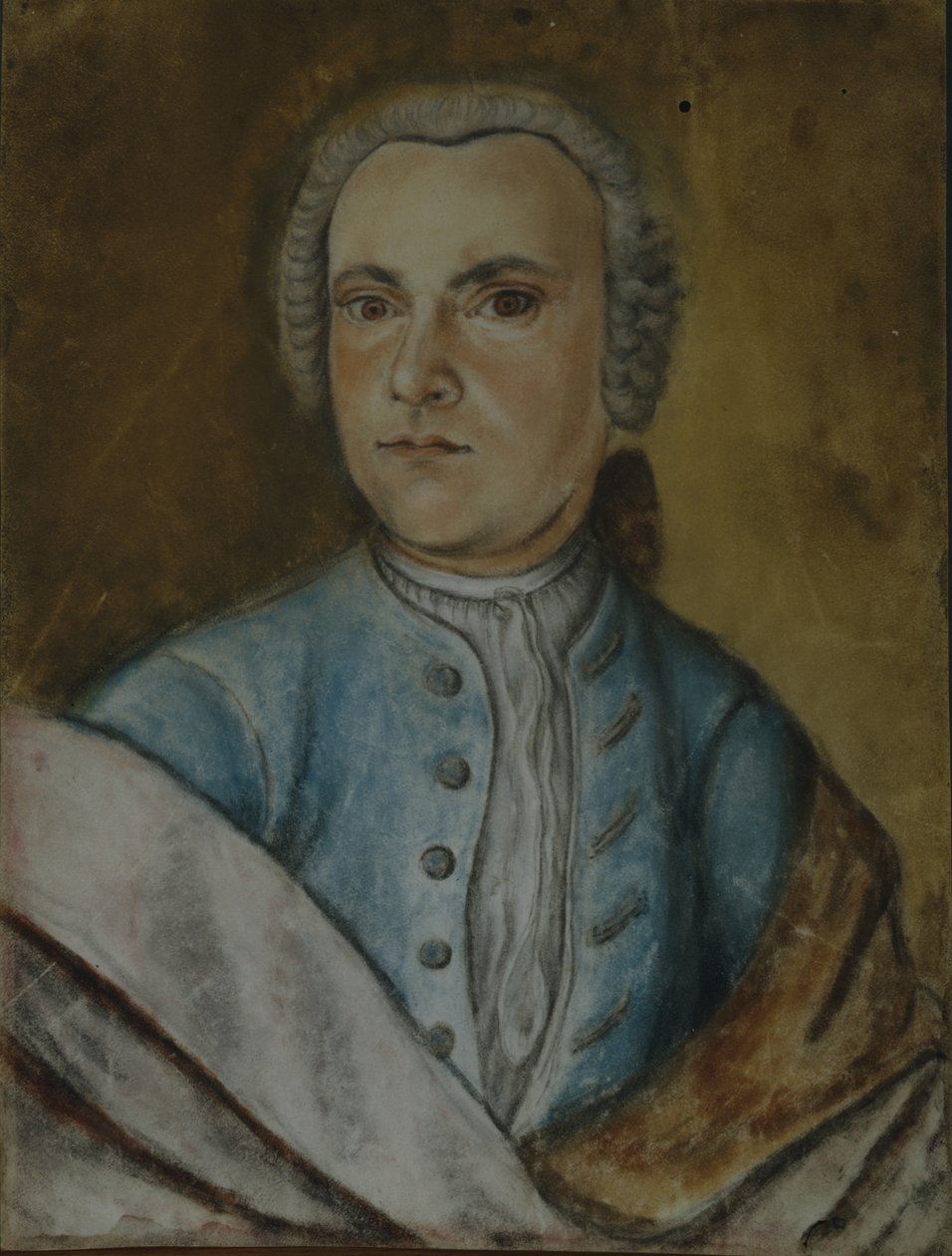 Wilhelm Friedemann Bach, kolem 1733 (pastel na papíře) od German School