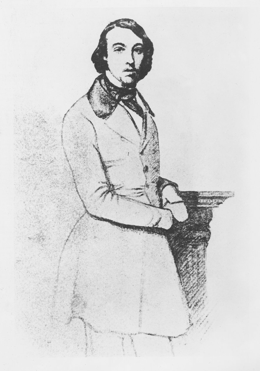Portrét hraběte de Gobineau od German von Bohn