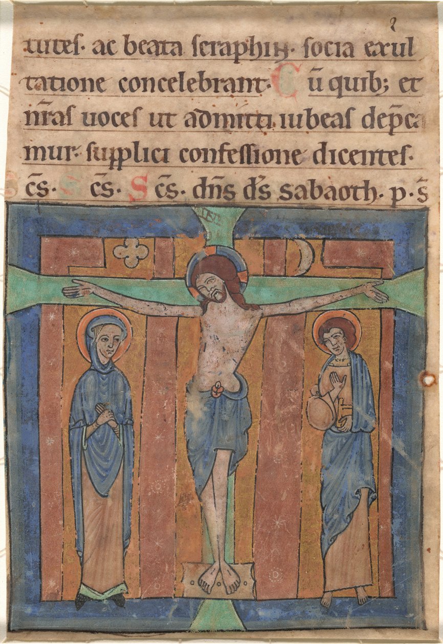 Ukřižování od German 12th Century