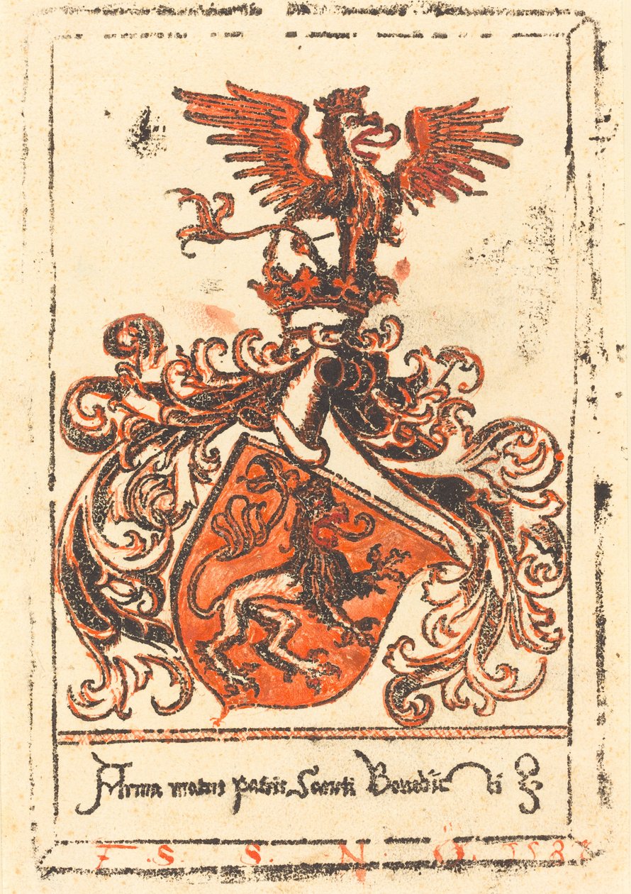 Knihovna opatství Ottobeuren od German 15th Century