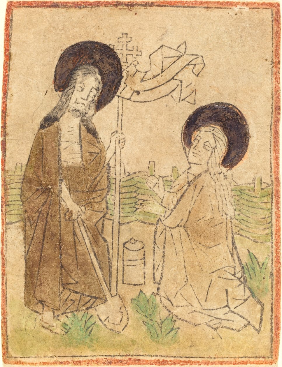Kristus se zjevuje Marii Magdaleně od German 15th Century