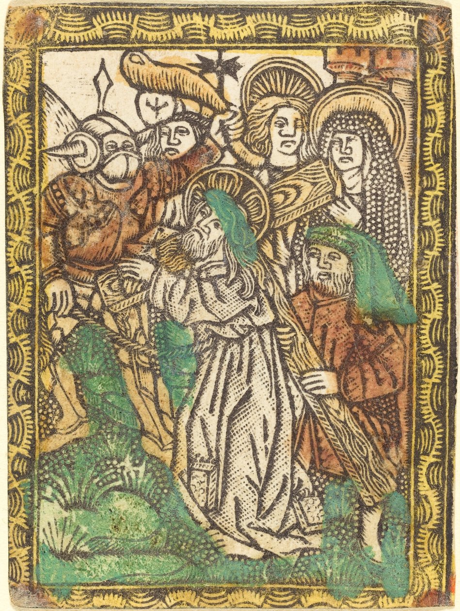 Kristus nesoucí kříž od German 15th Century