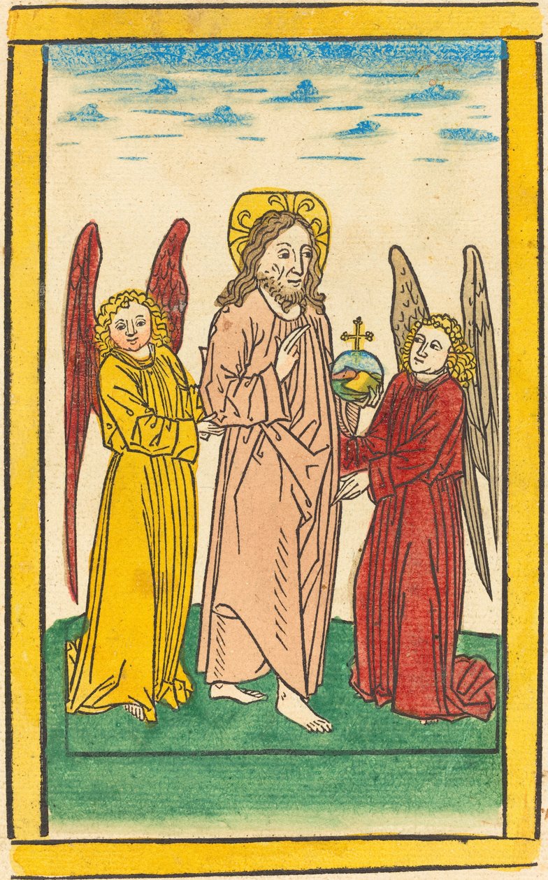 Před Kristem Us Salvatore od German 15th Century