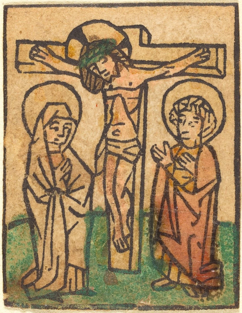 Kristus na kříži od German 15th Century