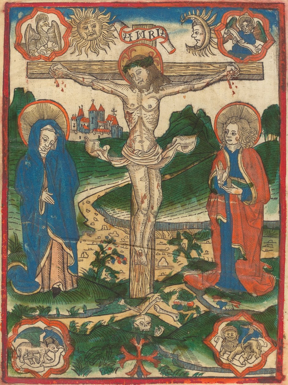 Kristus na kříži od German 15th Century