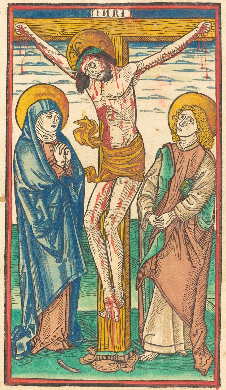 Kristus na kříži od German 15th Century