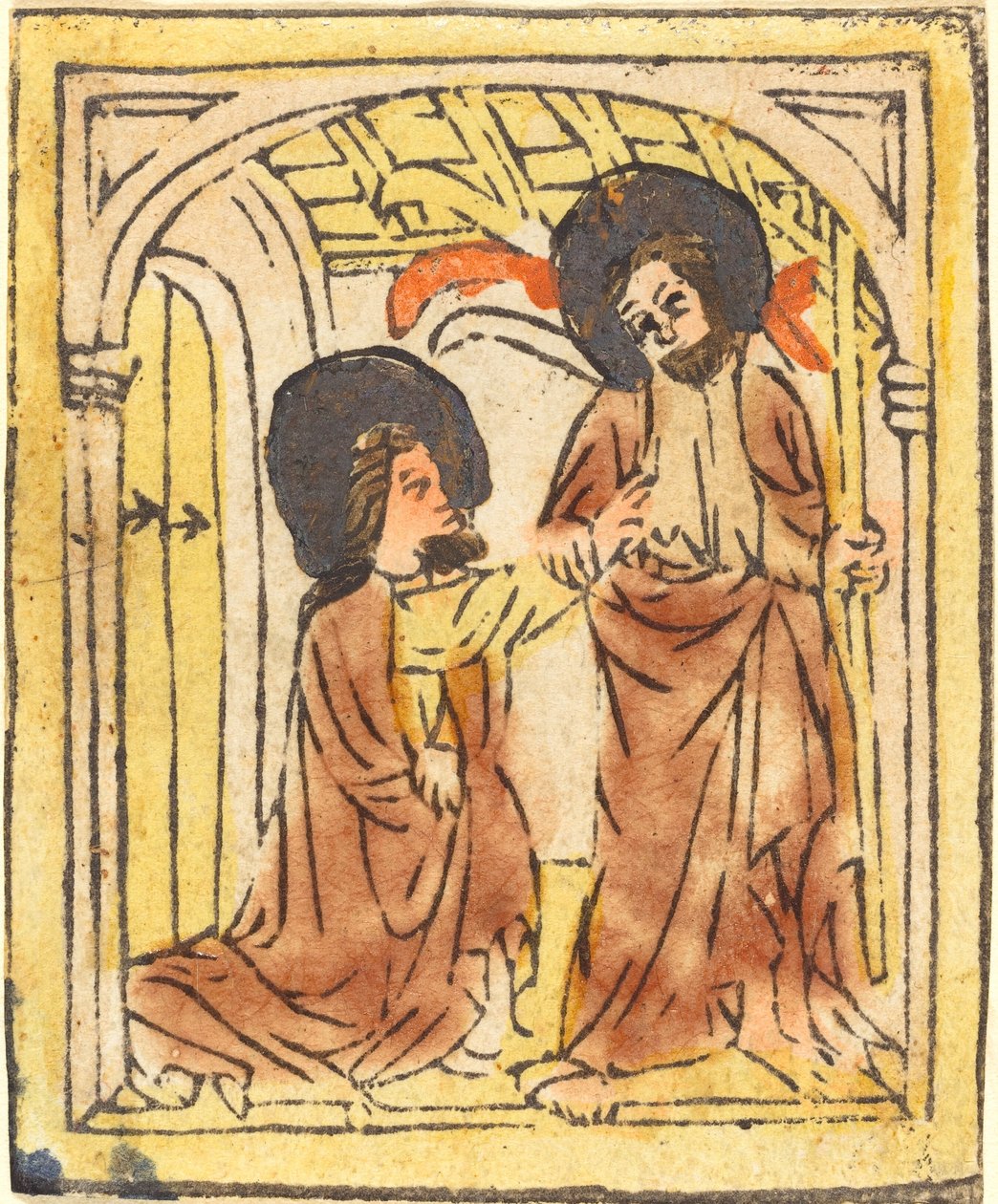 Pochybující Thomas od German 15th Century