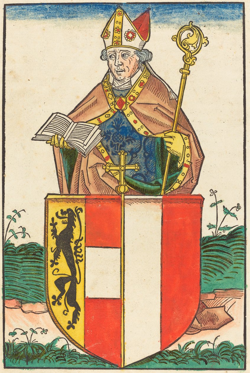 Friedrich hrabě ze Schaumbergu - biskup ze Salcburku od German 15th Century