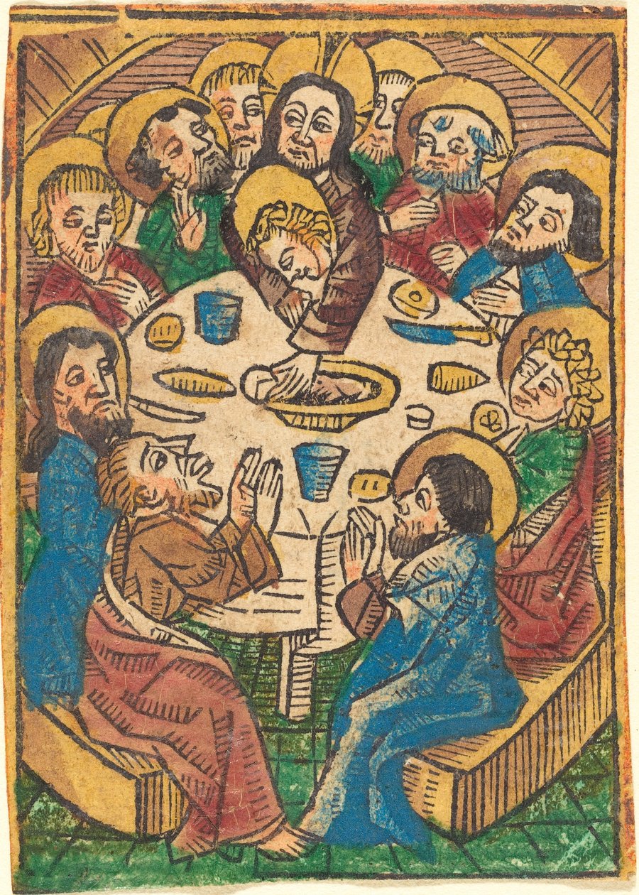 Poslední večeře od German 15th Century