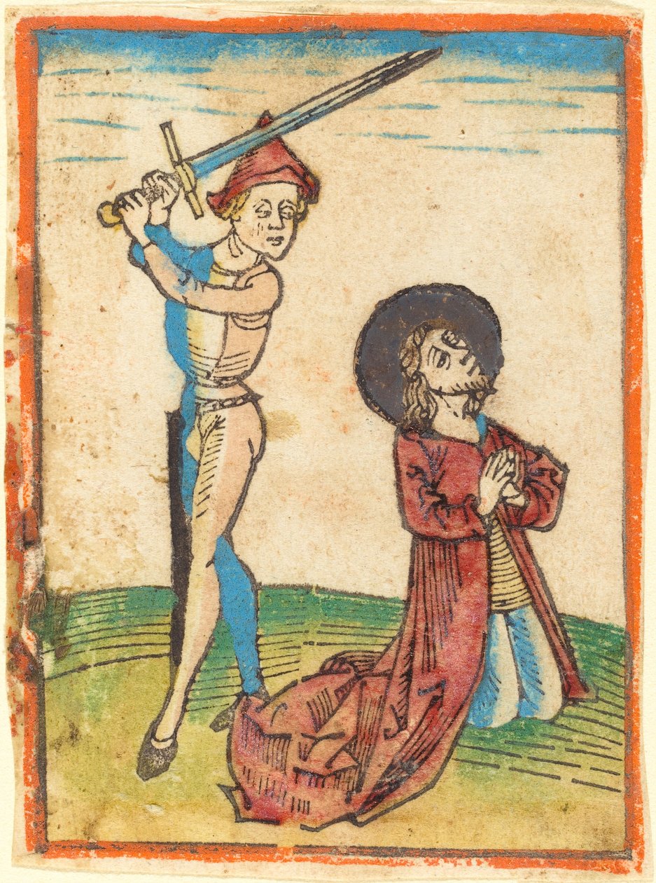 Umučení svatého od German 15th Century