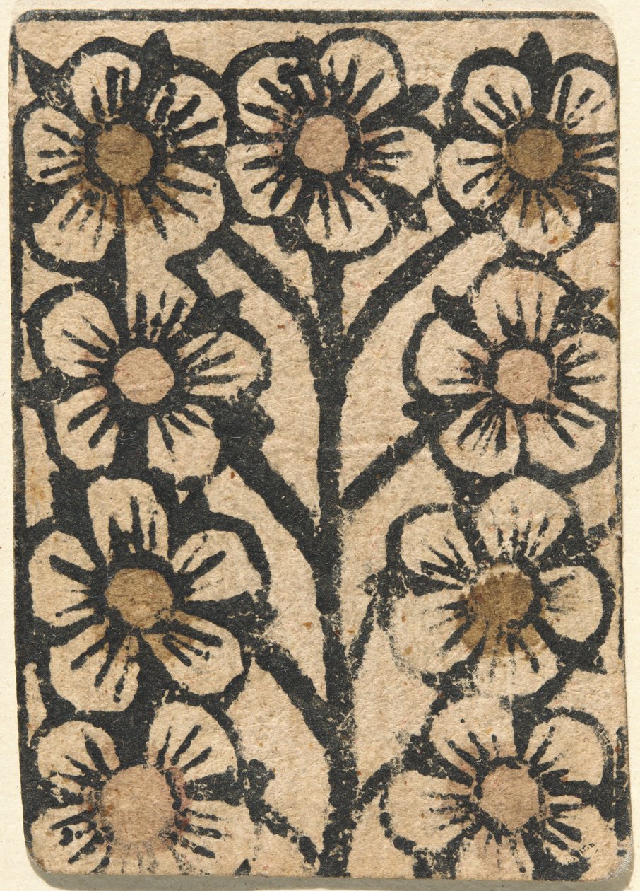 Hrací karta od German 15th Century