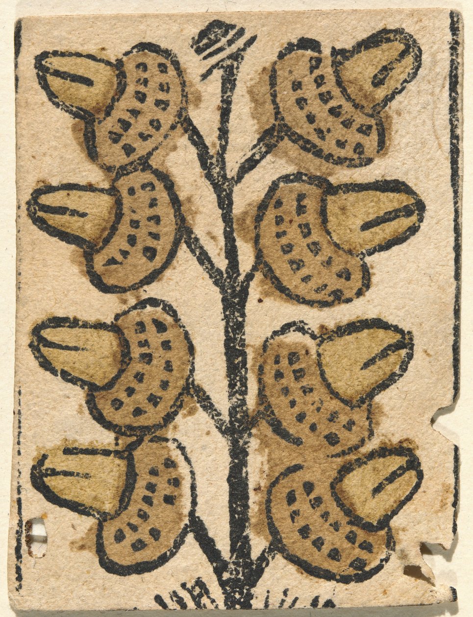 Hrací karta od German 15th Century