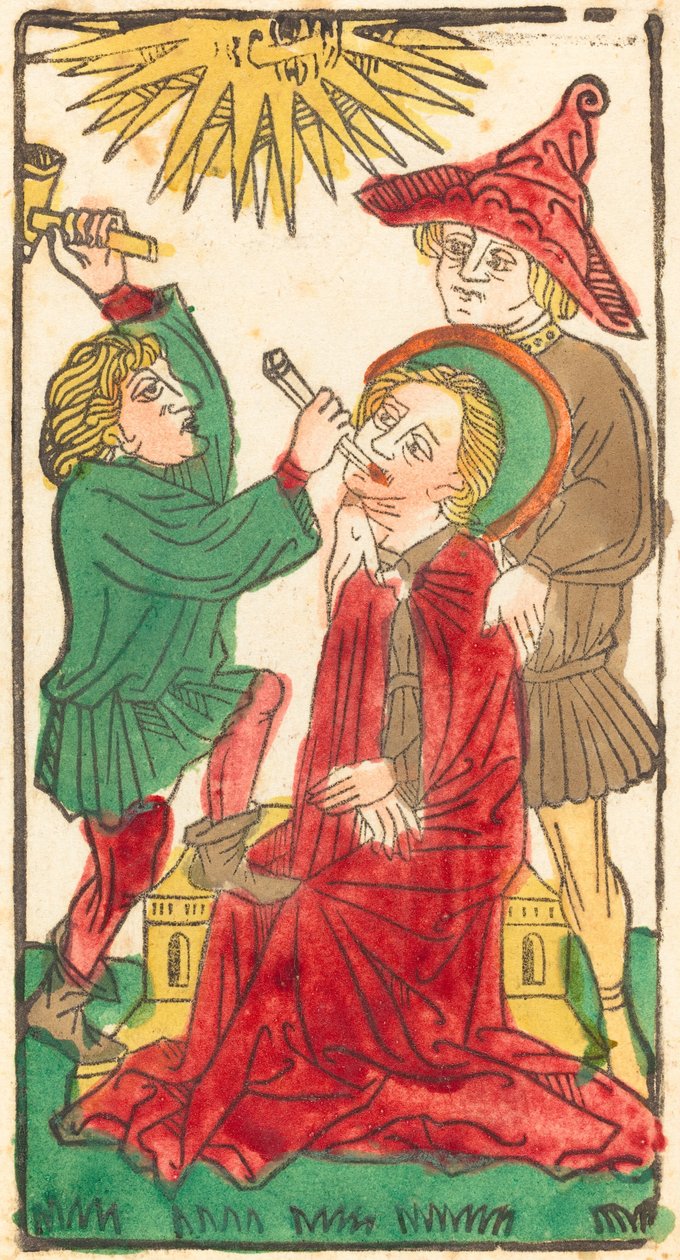 Svatá Apollonie od German 15th Century