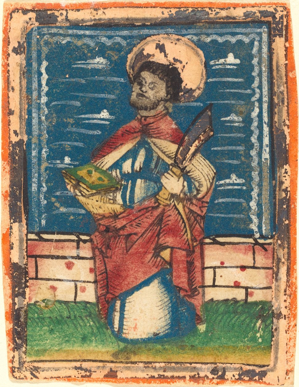 Svatý Bartoloměj od German 15th Century