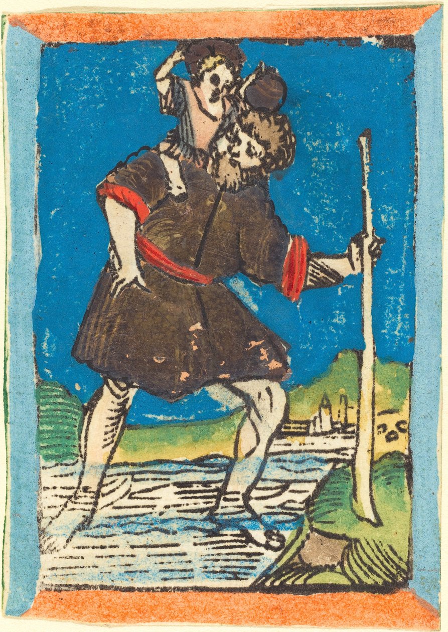 Svatý Kryštof od German 15th Century