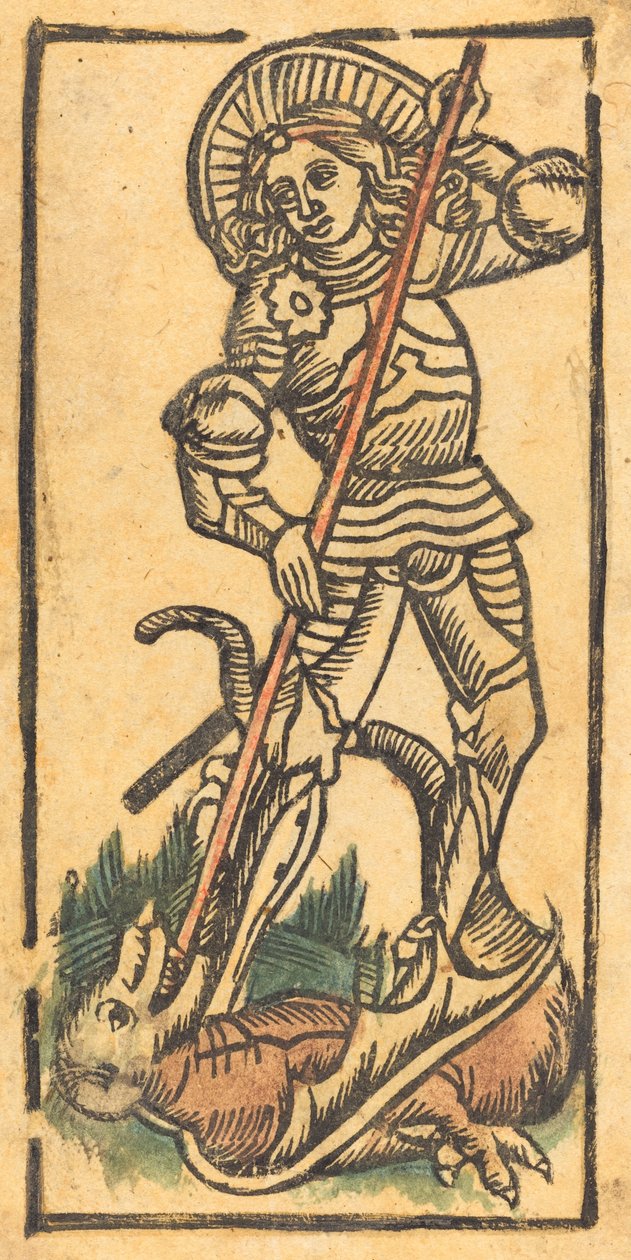 Svatý Jiří od German 15th Century