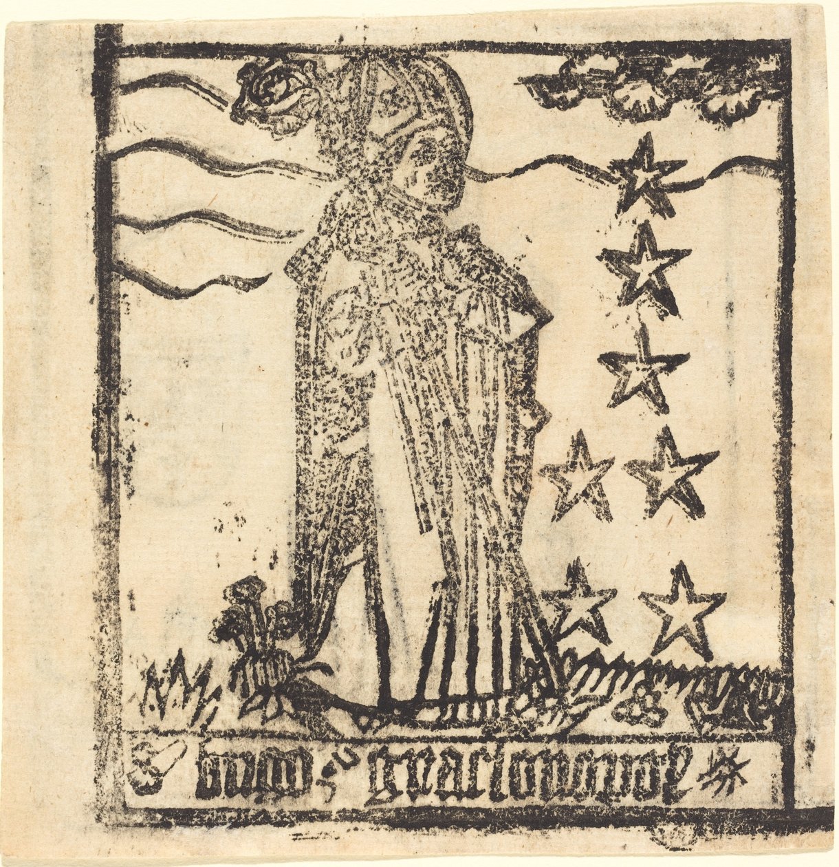 Svatý Hugo z Grenoblu od German 15th Century