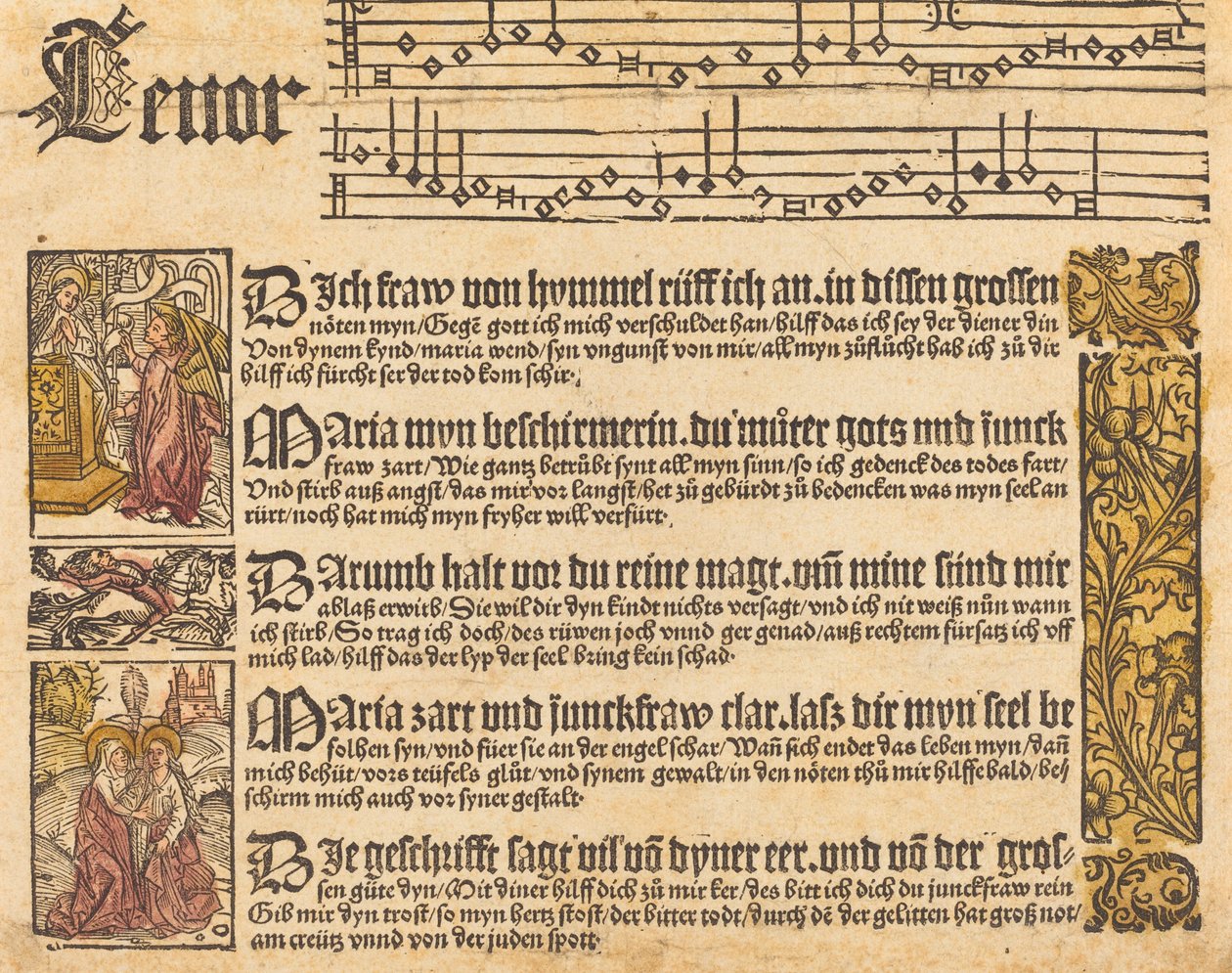 Píseň Panně od German 15th Century