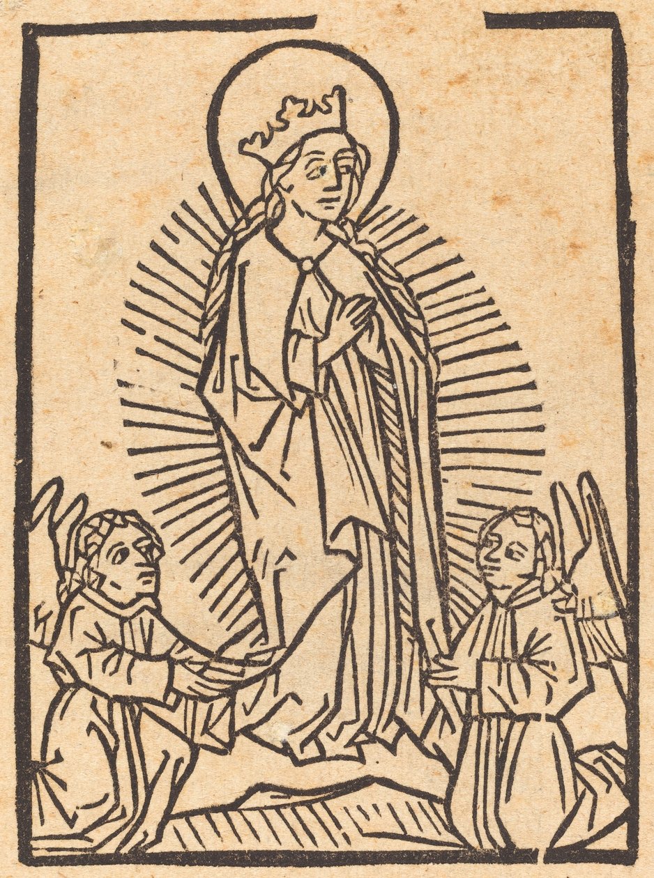 Nanebevzetí Panny Marie od German 15th Century