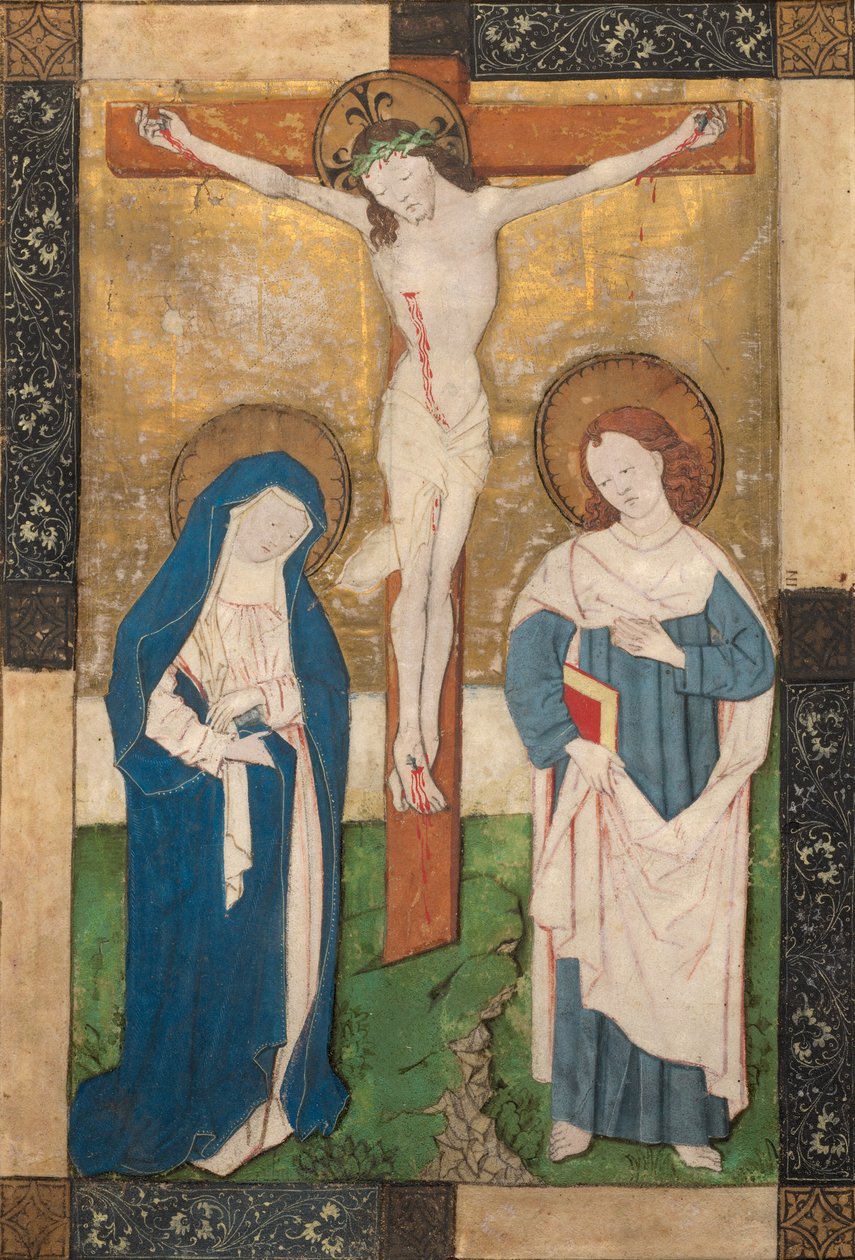 Ukřižování od German 15th Century