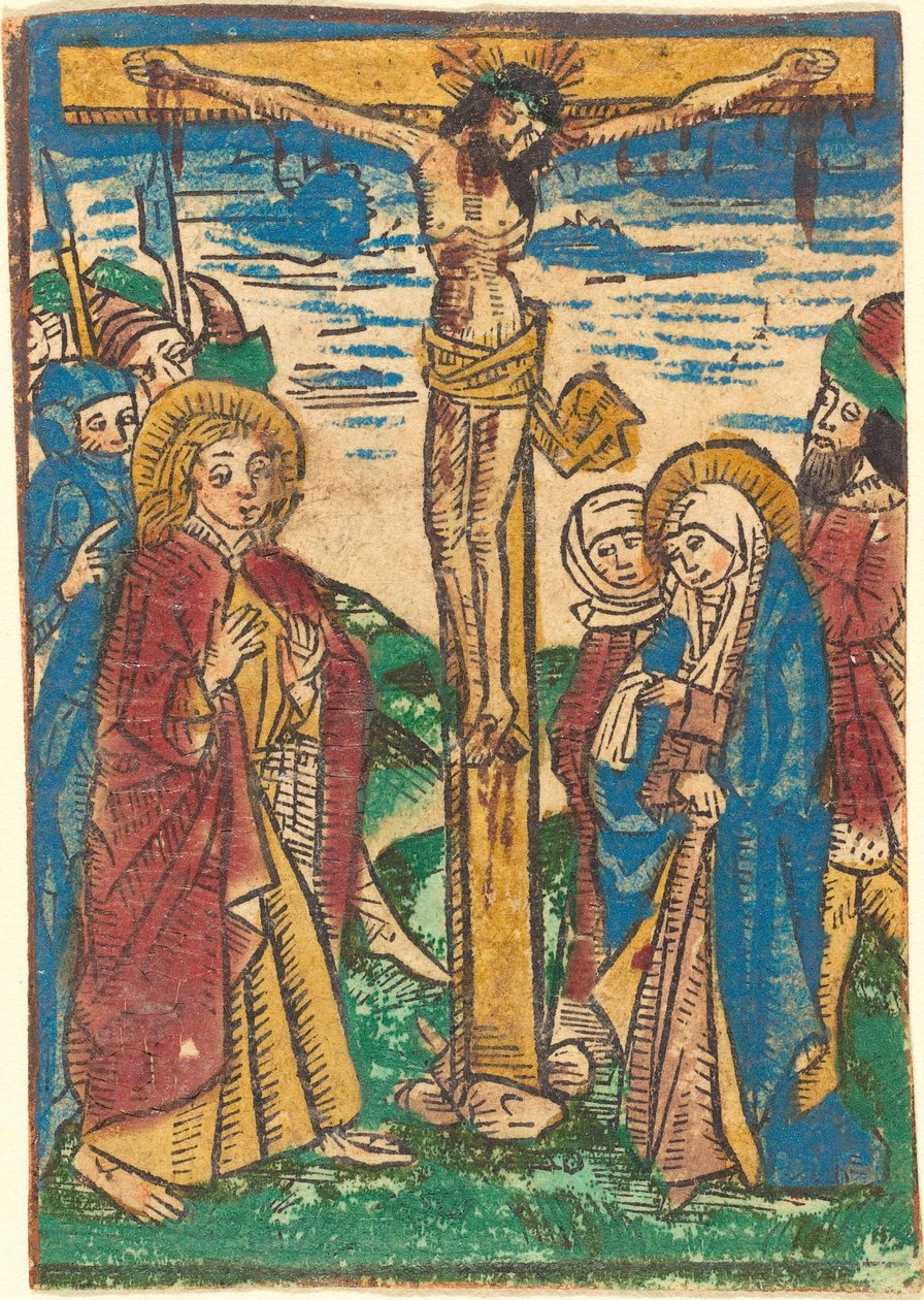Ukřižování od German 15th Century