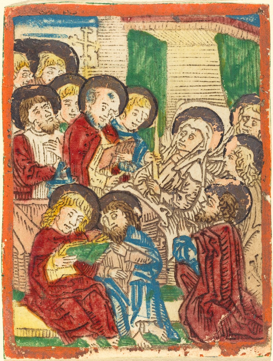 Smrt Panny od German 15th Century