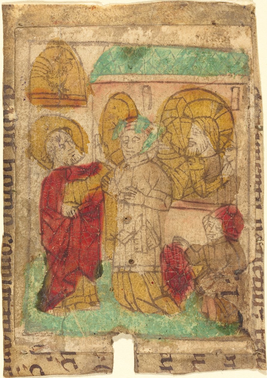 Popírání Petra od German 15th Century