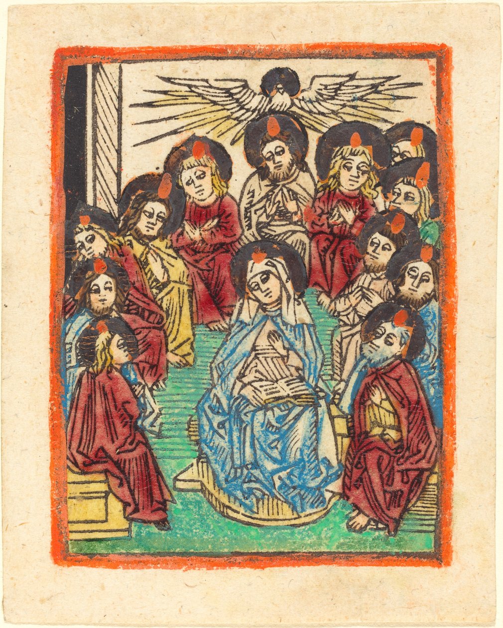 Sestoupení Ducha Svatého od German 15th Century