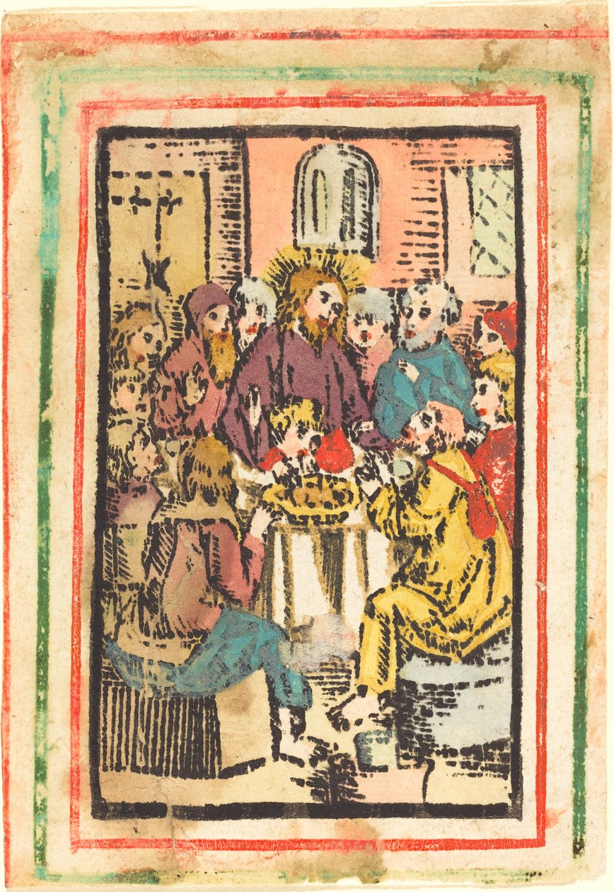 Poslední večeře od German 15th Century