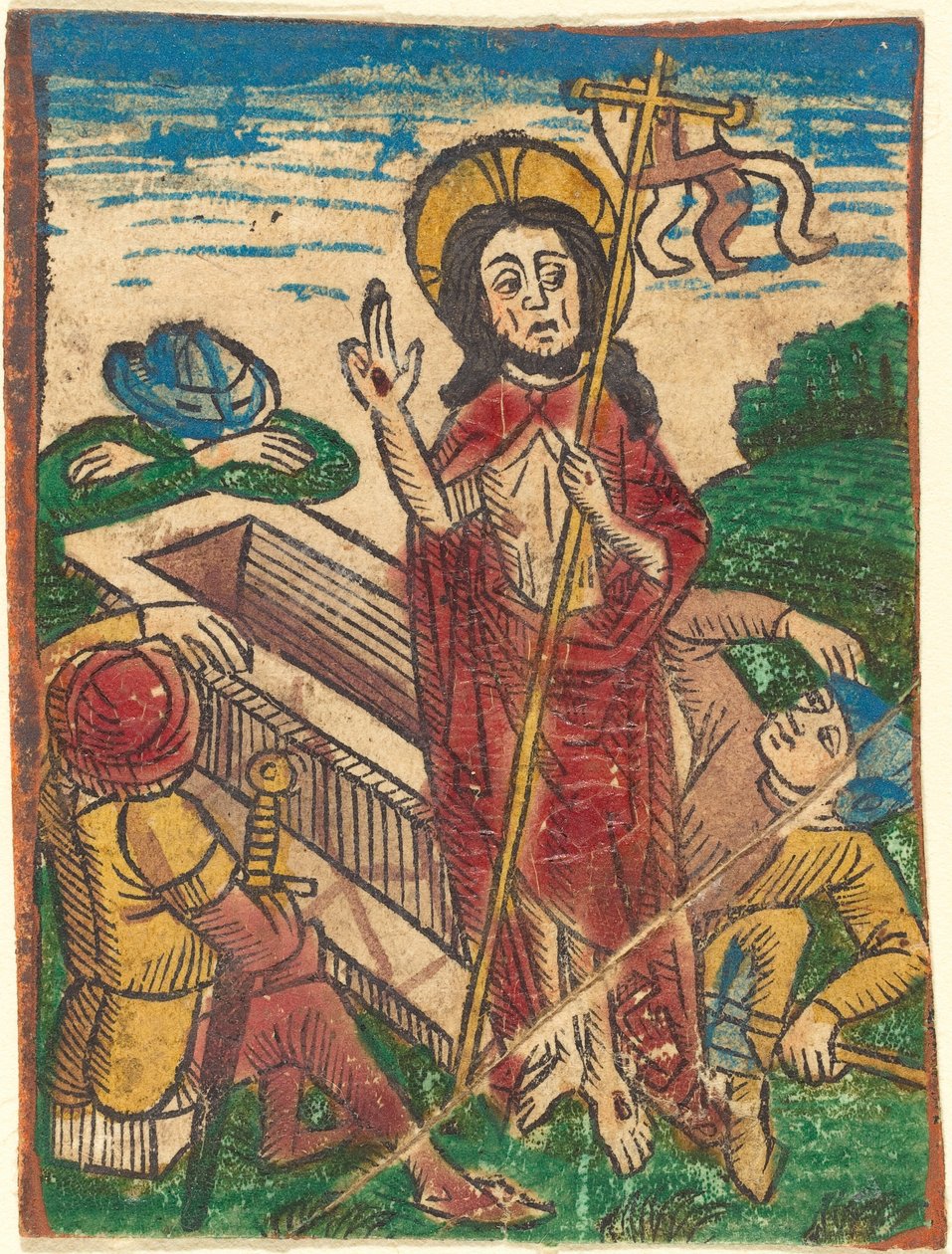 Vzkříšení od German 15th Century