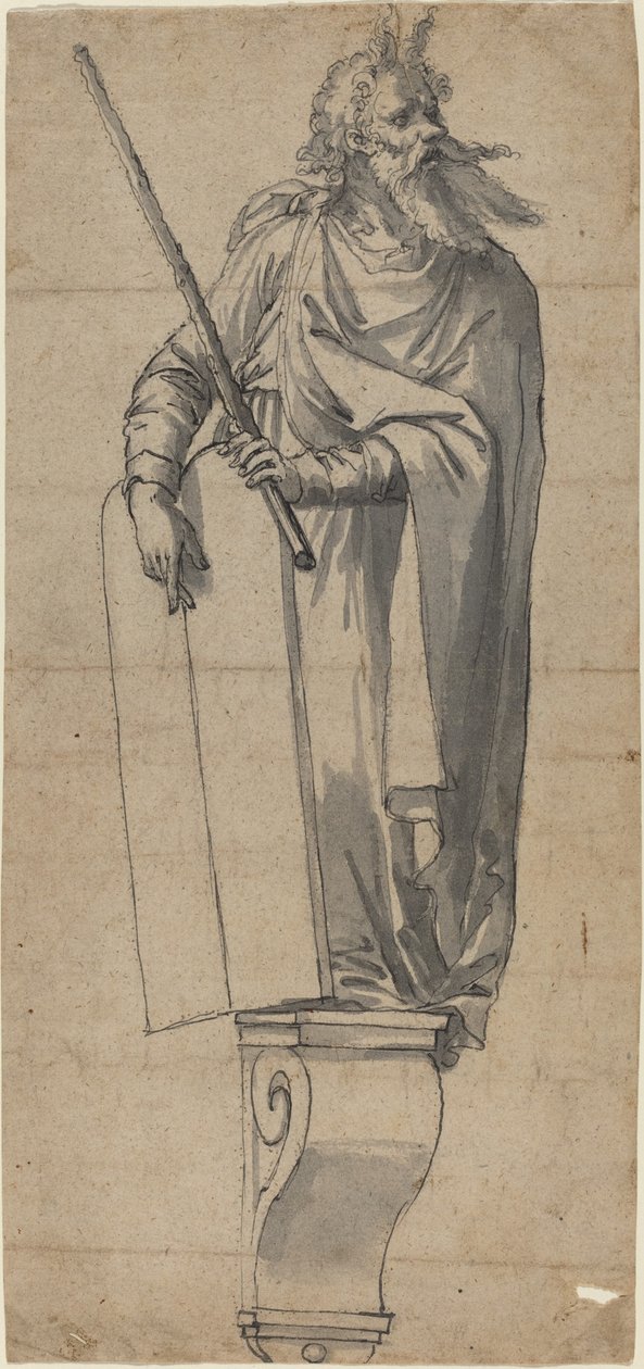 Socha Mojžíše od German 16th Century