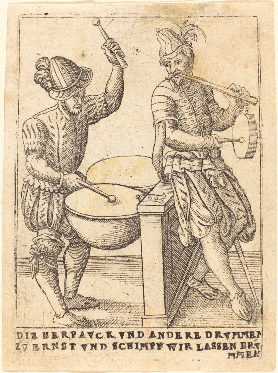 Herpavck a další Drvmmen vážně a Schimpf jsme nechali povzbudit od German 16th Century
