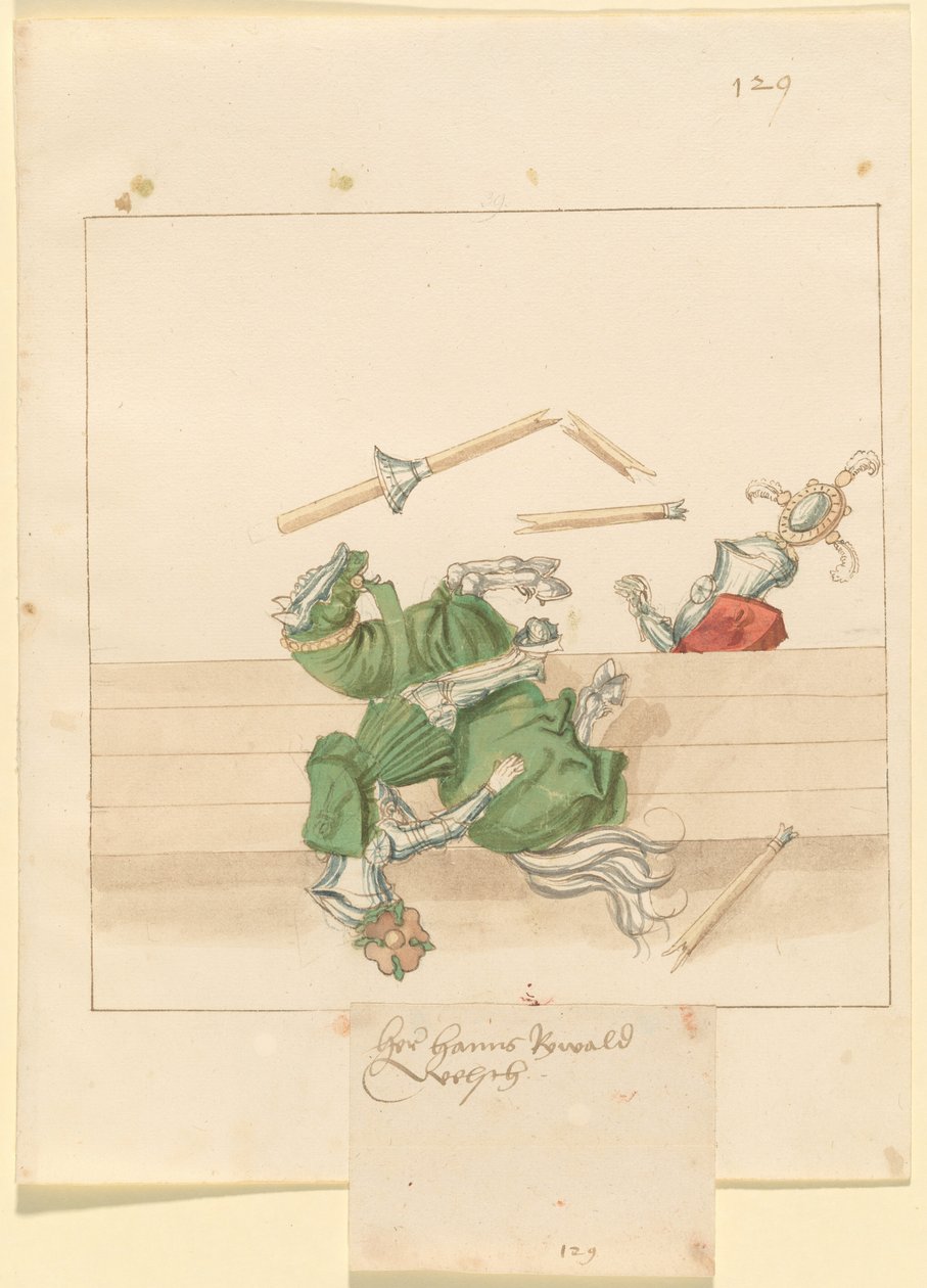 Italská soutěž míru od German 16th Century