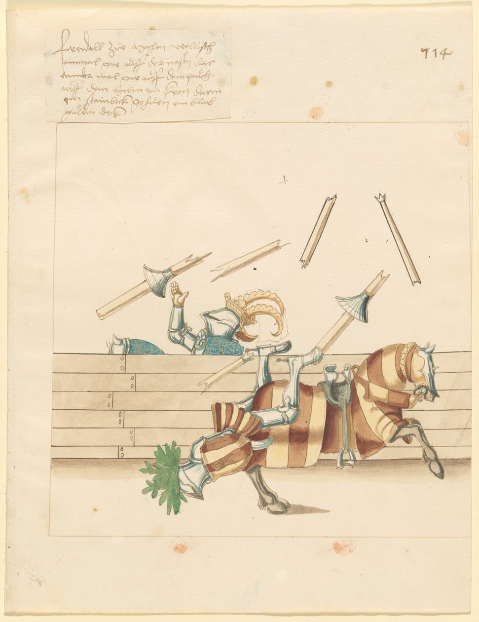 Italská soutěž míru od German 16th Century