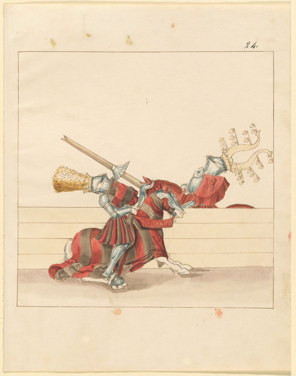 Italská soutěž míru od German 16th Century