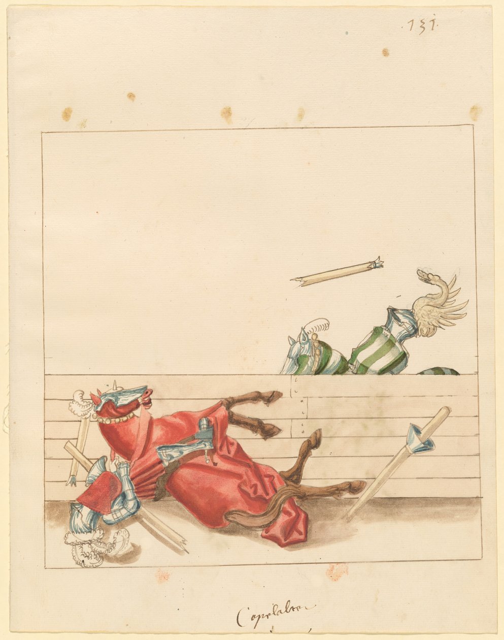 Italská soutěž míru od German 16th Century