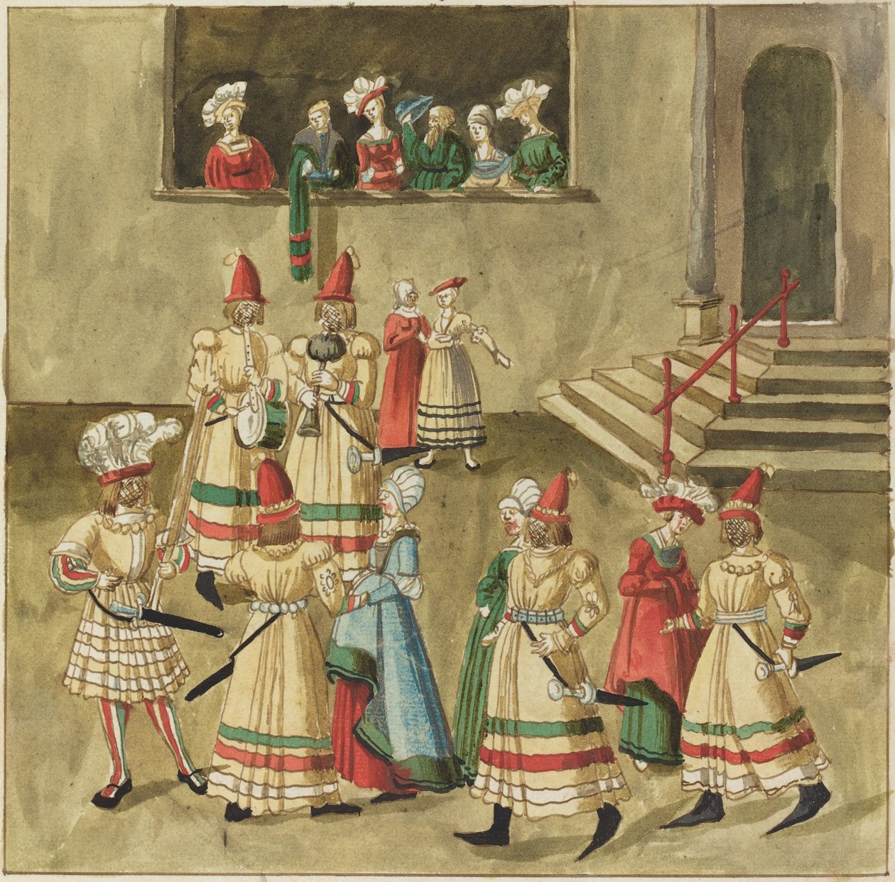 Maškaráda od German 16th Century