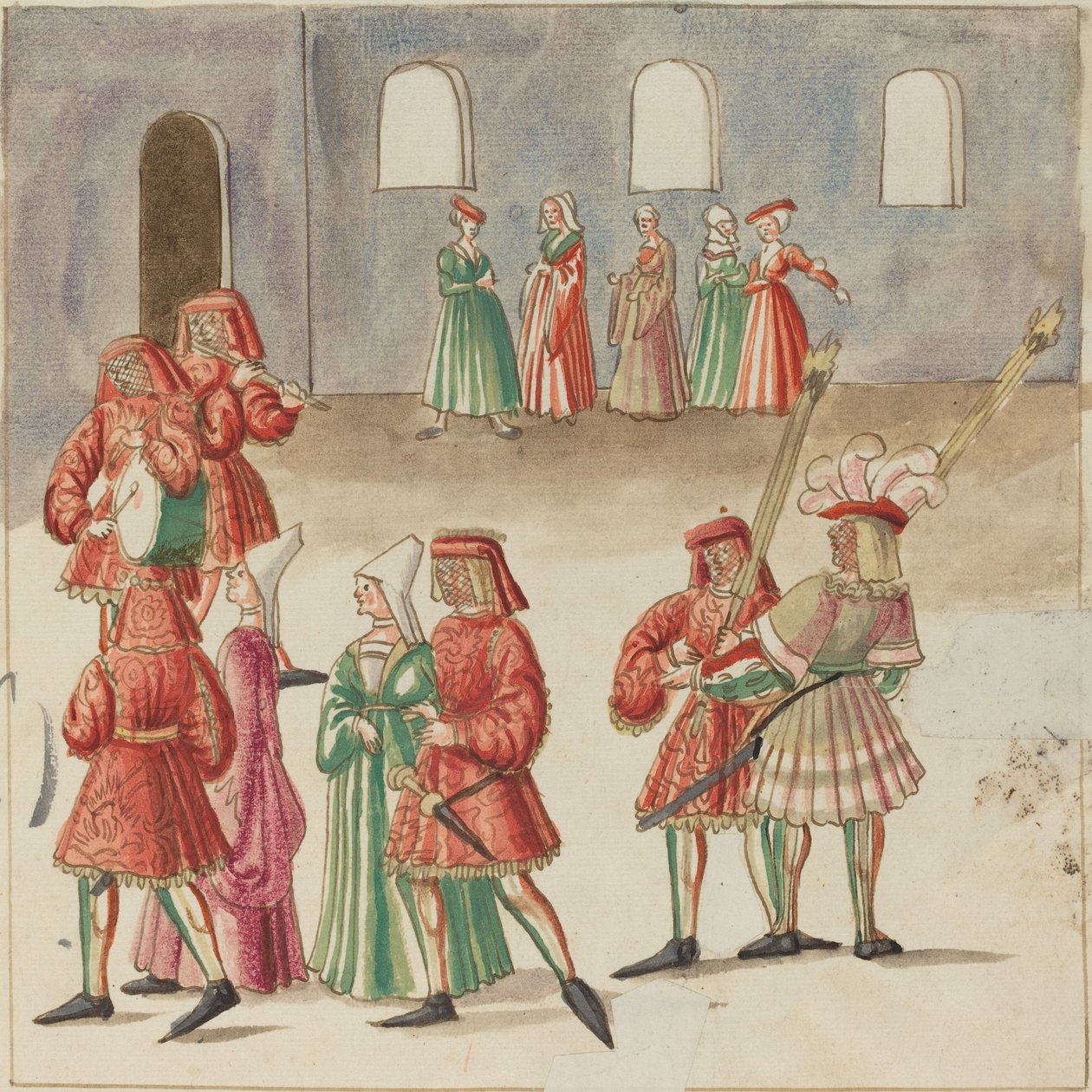Maškaráda od German 16th Century