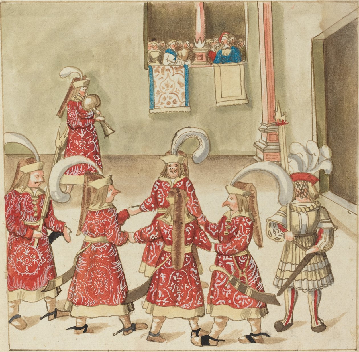 Maškaráda od German 16th Century