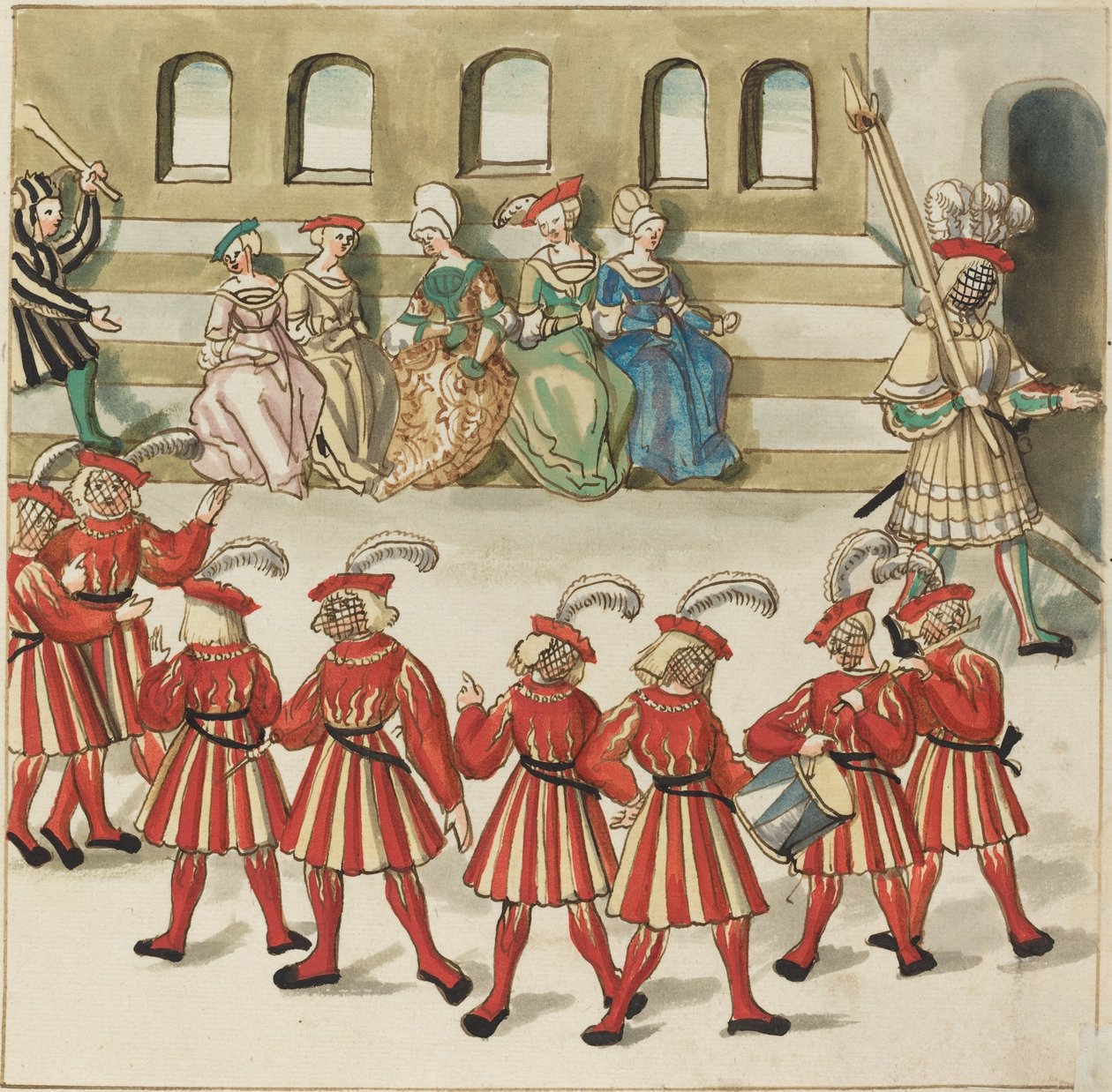 Maškaráda od German 16th Century