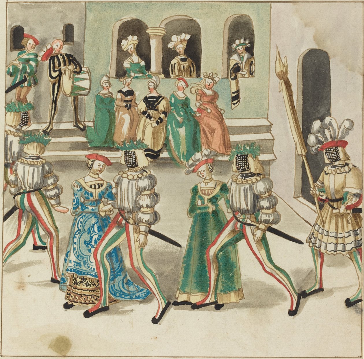 Maškaráda od German 16th Century