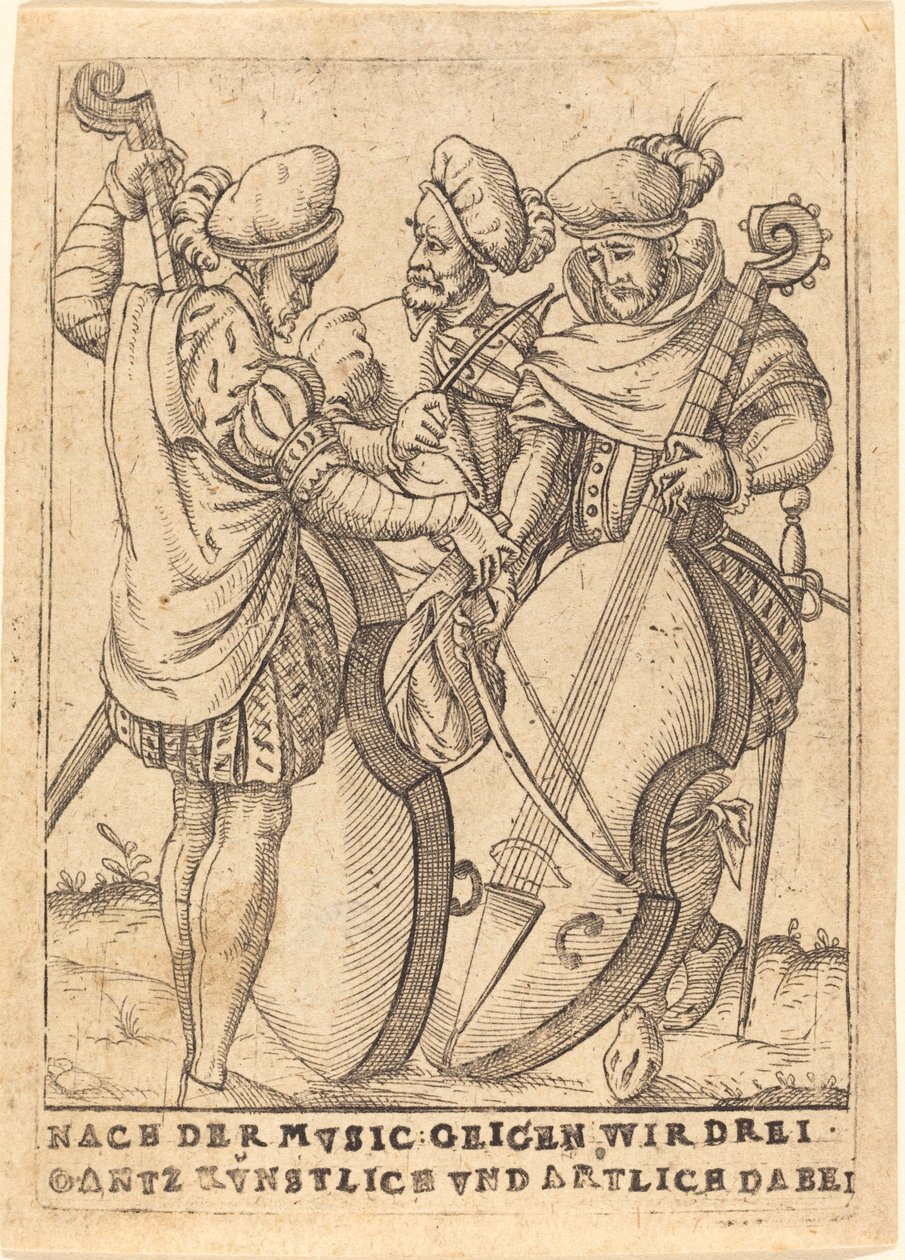 Po hudbě: my tři si umělecky a umělecky pohráváme všude možně od German 16th Century