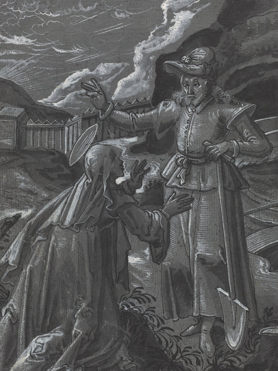 Noli Me Tangere [verso] od German 16th Century