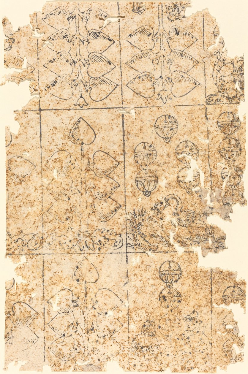 Hrací karta od German 16th Century