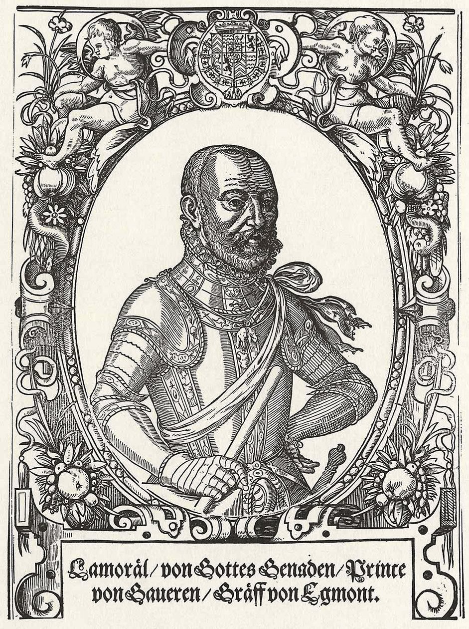 Portrét Lamorala, hraběte z Egmontu, prince z Gavere, druhá polovina 16. stol. od German Master