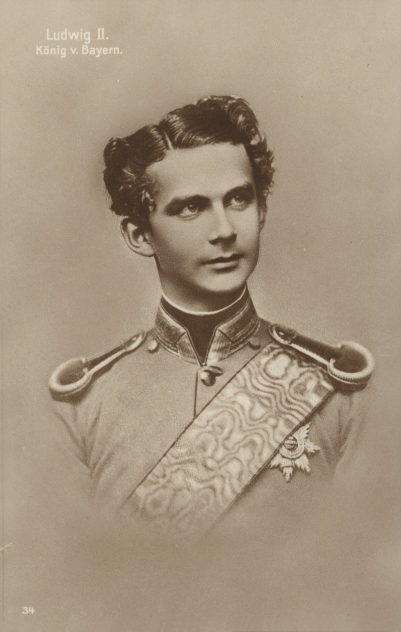 Ludwig II (čb fotografie) od German Photographer