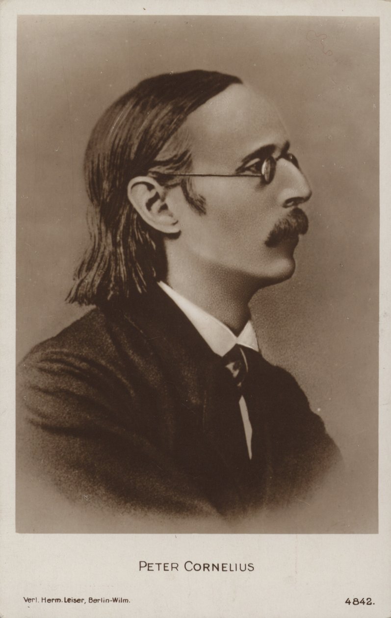 Portrét Petera Cornelia (čb fotografie) od German Photographer