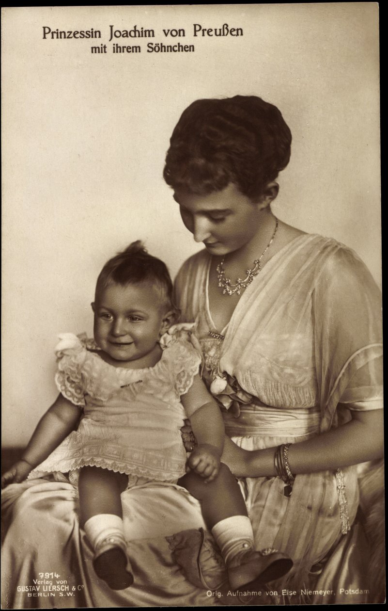 Pruská princezna Joachim, syn, Liersch 7914 od German Photographer