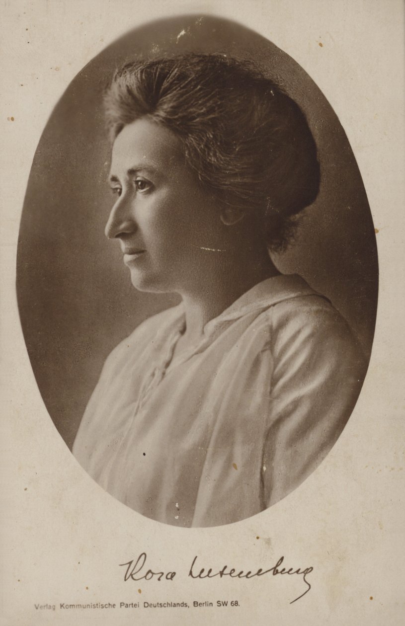 Rosa Luxemburgová (čb fotografie) od German Photographer